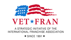 Vet Fran Logo - A strategic initiative of the International franchise association since 1991
